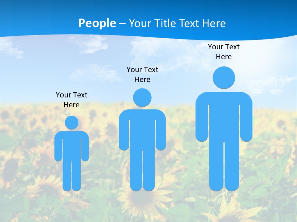 Crop Beauty Growth PowerPoint Template