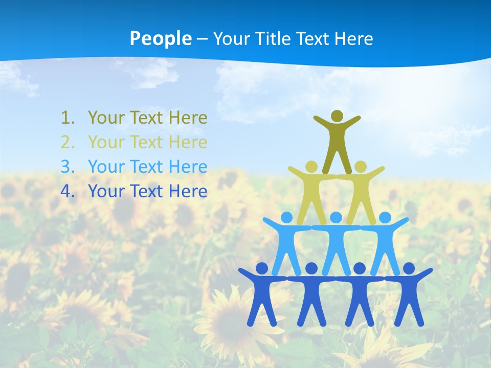 Crop Beauty Growth PowerPoint Template