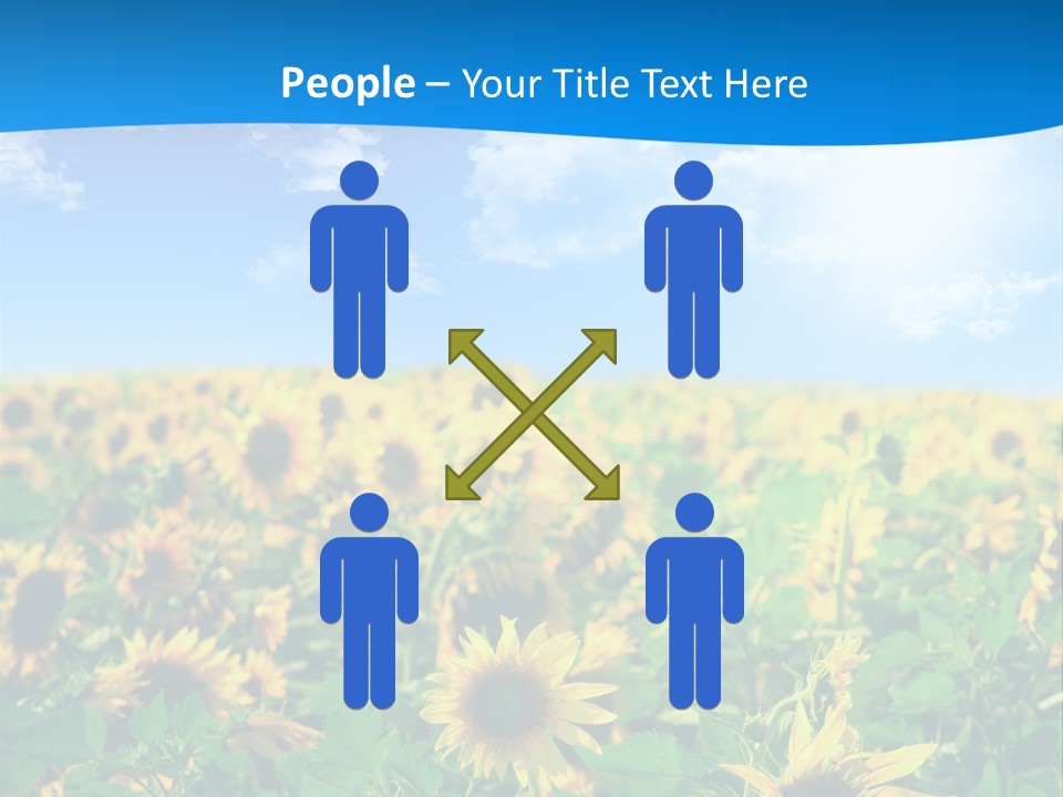 Crop Beauty Growth PowerPoint Template