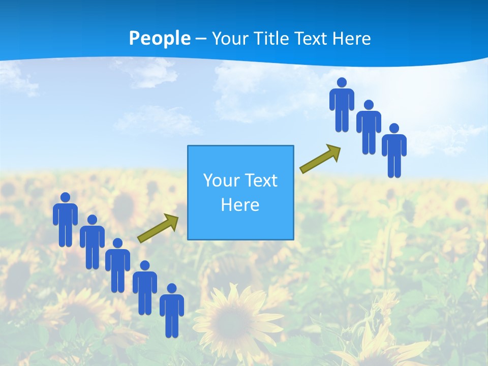 Crop Beauty Growth PowerPoint Template