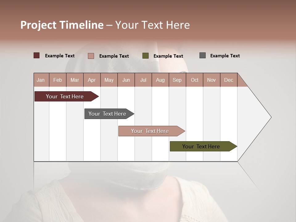 Sunglasses Foulard Young PowerPoint Template