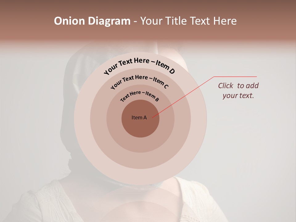 Sunglasses Foulard Young PowerPoint Template