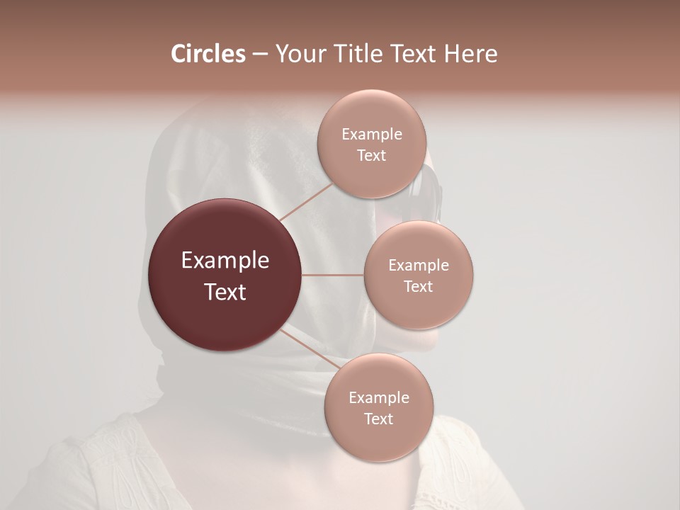 Sunglasses Foulard Young PowerPoint Template