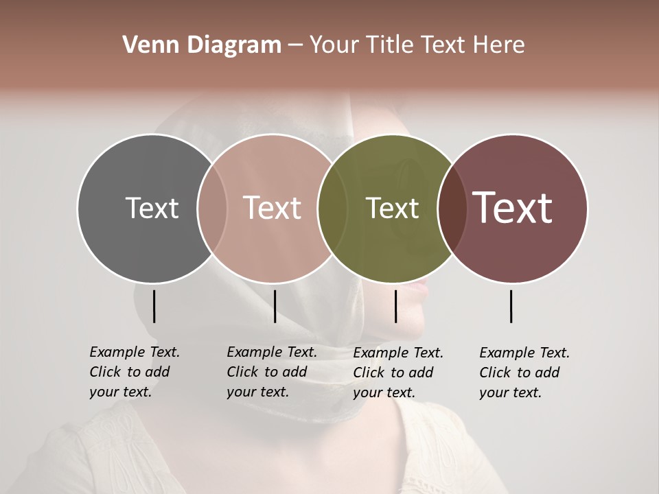 Sunglasses Foulard Young PowerPoint Template