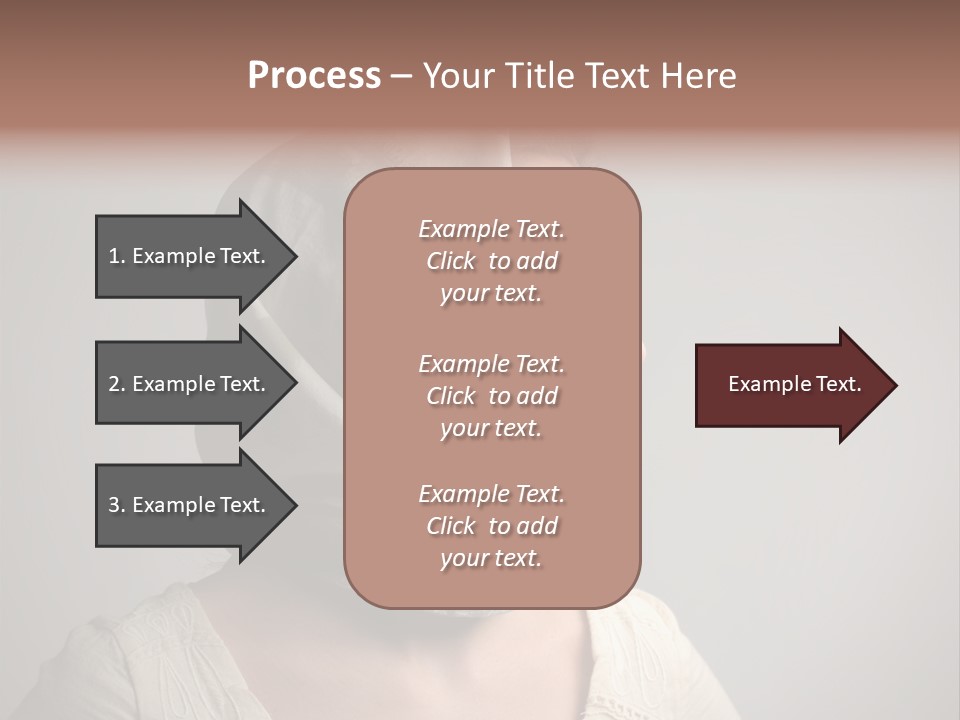 Sunglasses Foulard Young PowerPoint Template