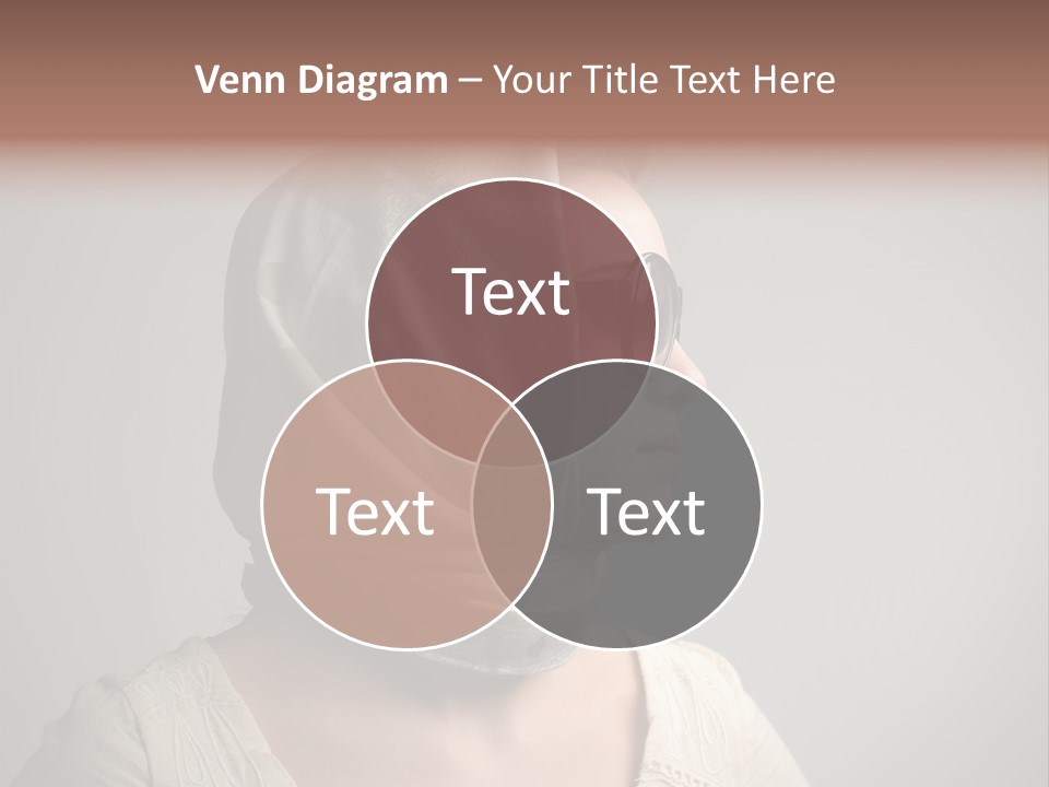 Sunglasses Foulard Young PowerPoint Template