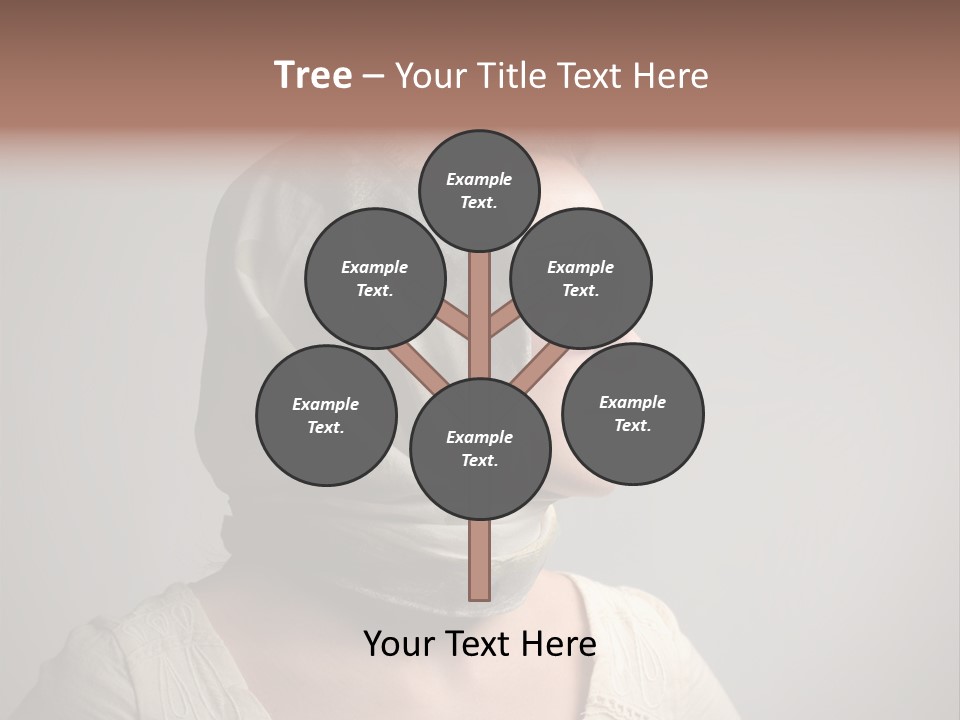 Sunglasses Foulard Young PowerPoint Template