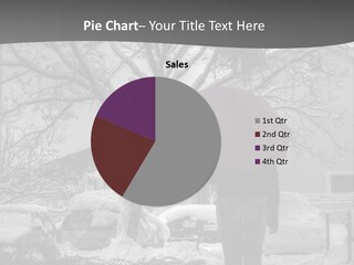 Car Rain Umbrella PowerPoint Template