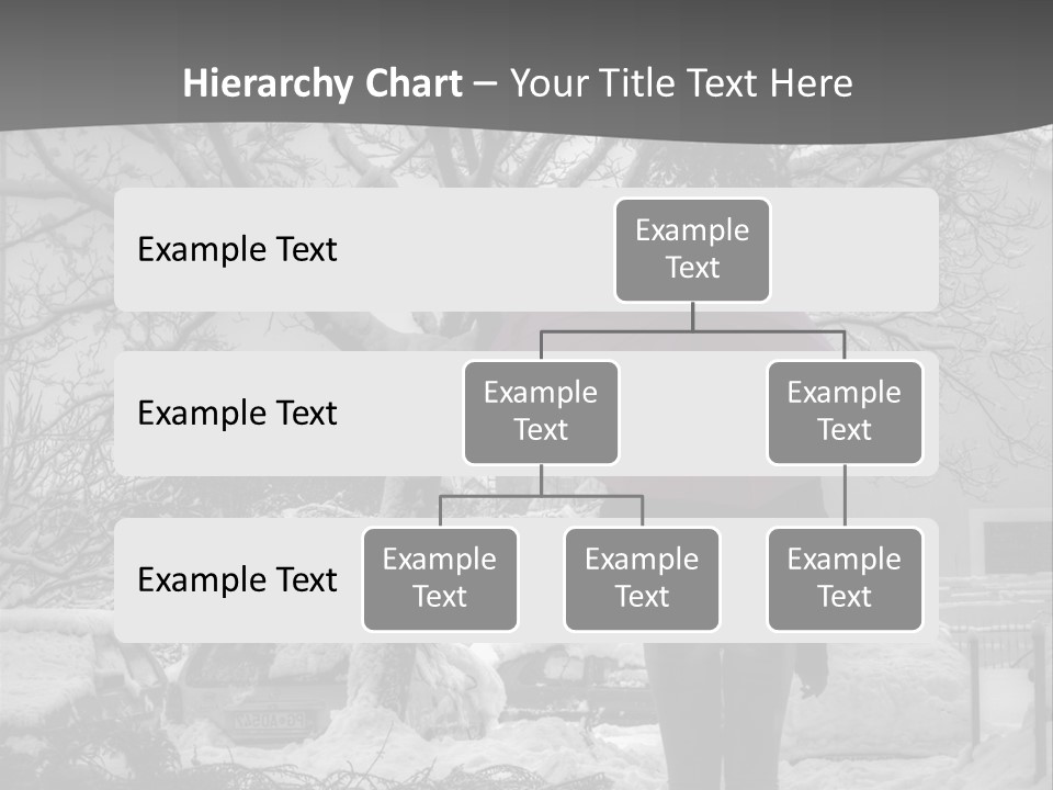 Car Rain Umbrella PowerPoint Template