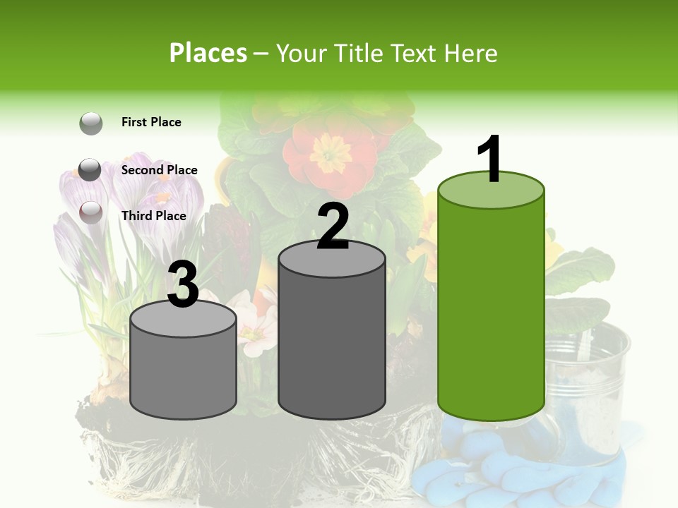 Blue Earth Gardening PowerPoint Template