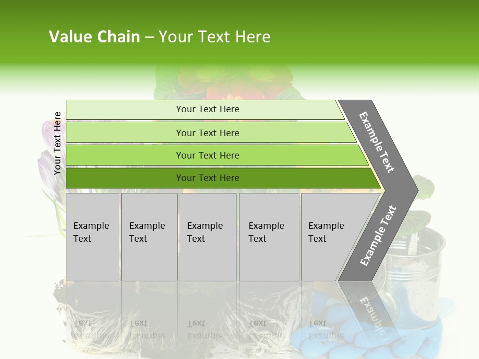 Blue Earth Gardening PowerPoint Template
