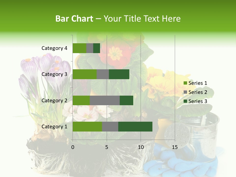 Blue Earth Gardening PowerPoint Template