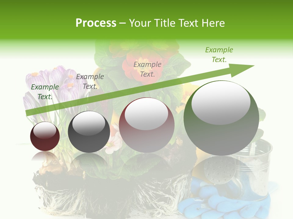 Blue Earth Gardening PowerPoint Template