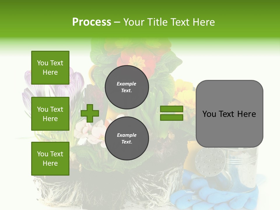 Blue Earth Gardening PowerPoint Template