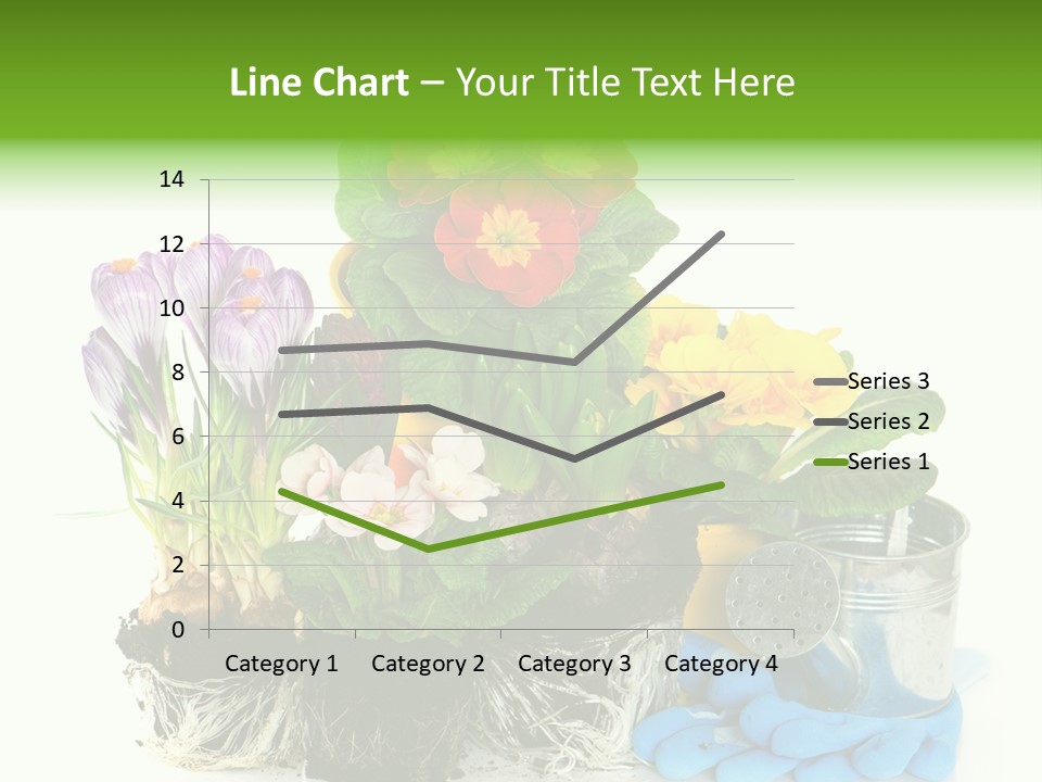 Blue Earth Gardening PowerPoint Template