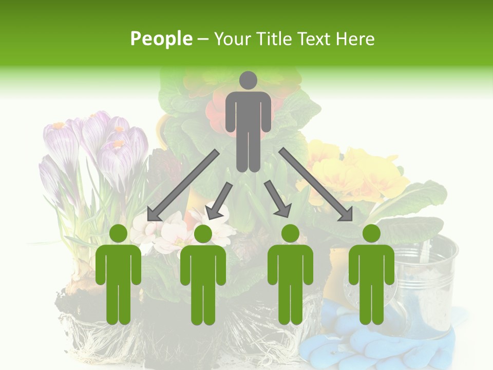 Blue Earth Gardening PowerPoint Template