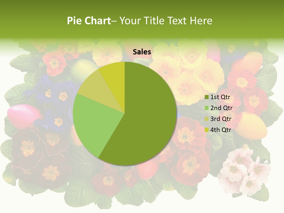 Multicolor Rose Decorative PowerPoint Template
