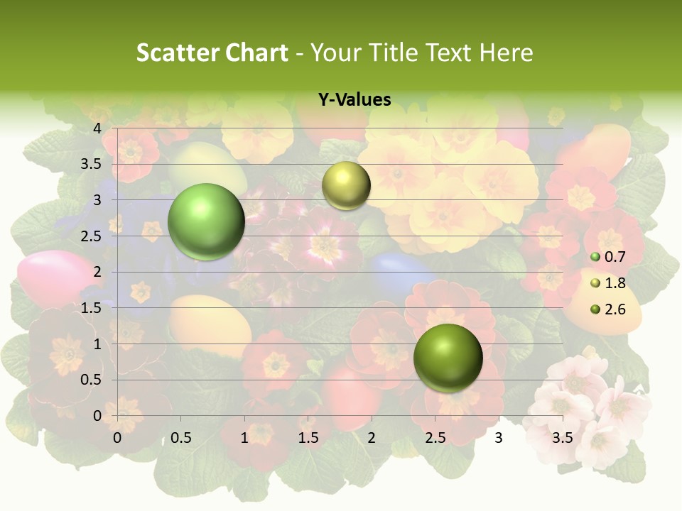 Multicolor Rose Decorative PowerPoint Template