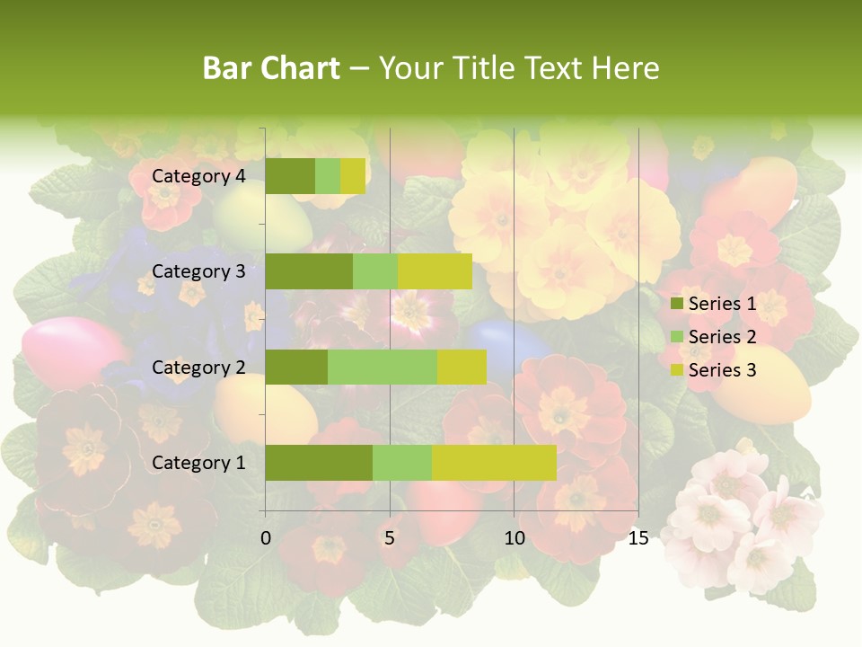 Multicolor Rose Decorative PowerPoint Template