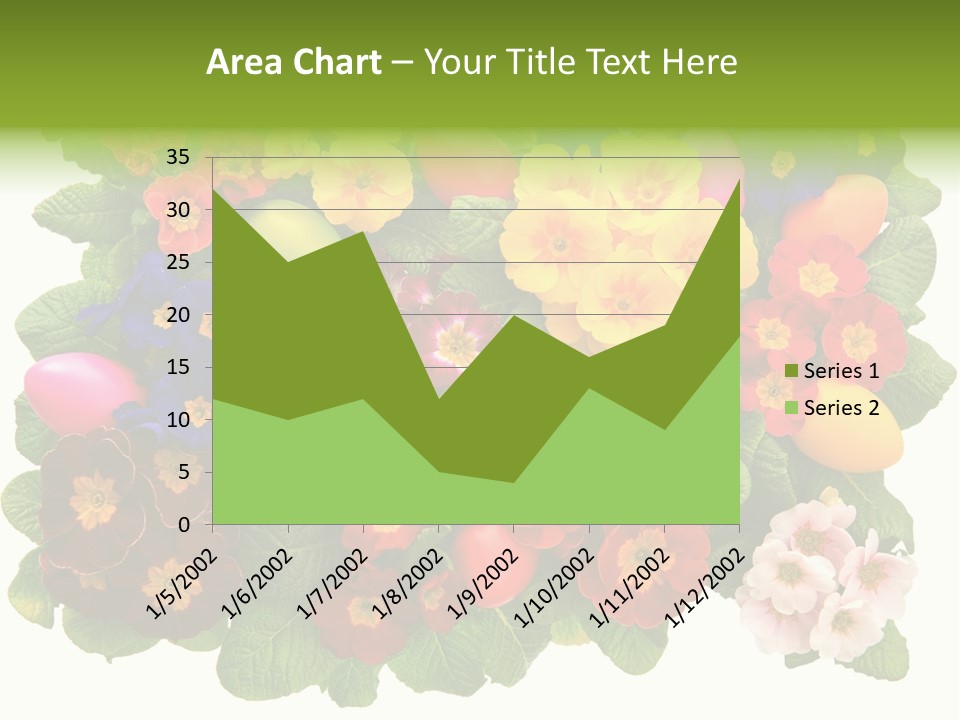 Multicolor Rose Decorative PowerPoint Template