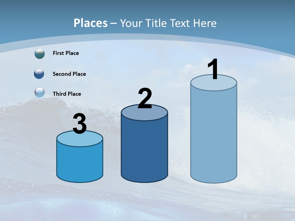 Bubbles Clouds Beauty PowerPoint Template