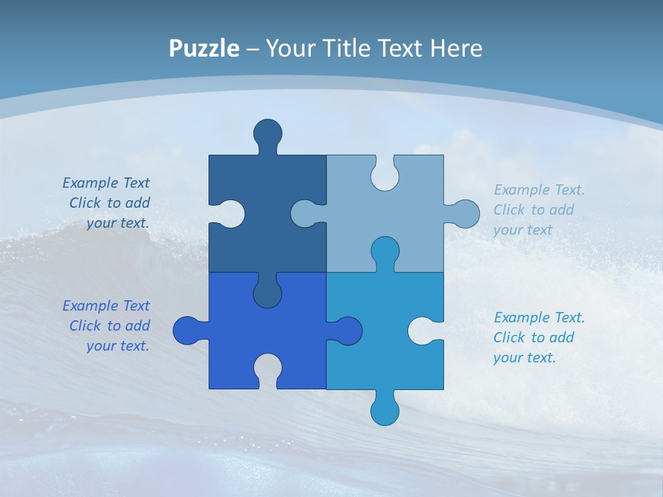 Bubbles Clouds Beauty PowerPoint Template