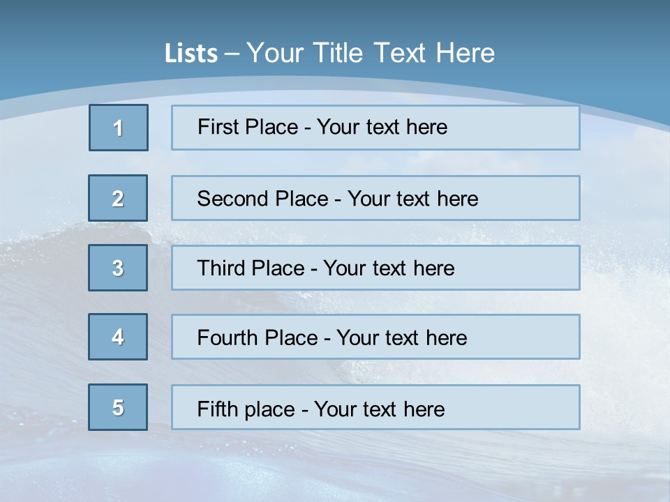 Bubbles Clouds Beauty PowerPoint Template