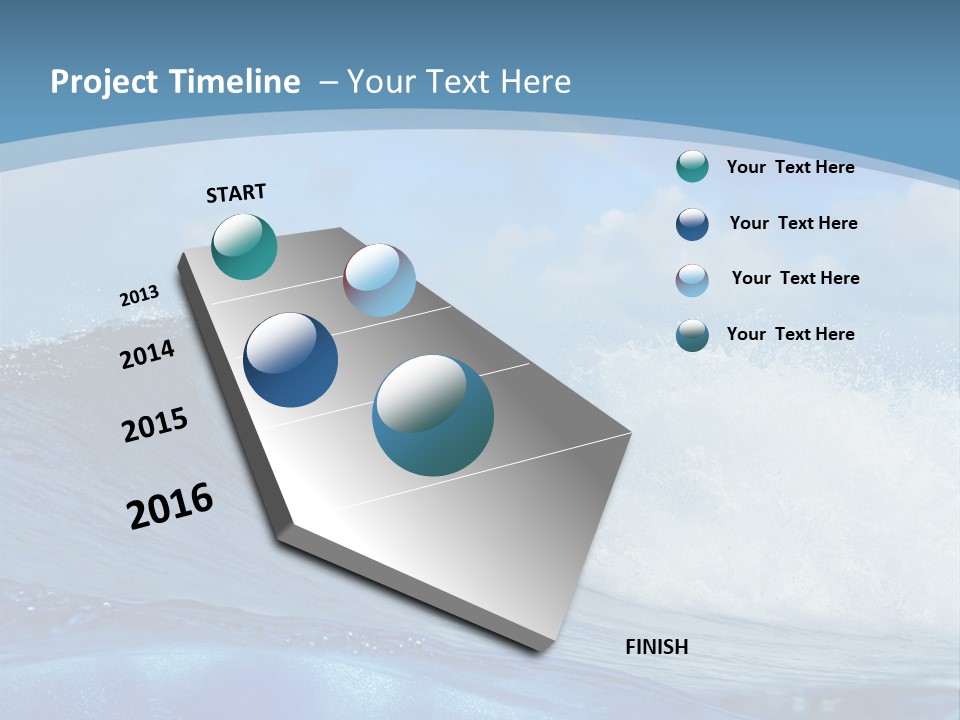 Bubbles Clouds Beauty PowerPoint Template