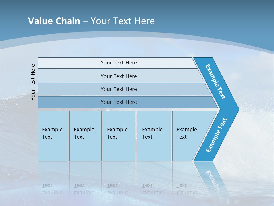 Bubbles Clouds Beauty PowerPoint Template