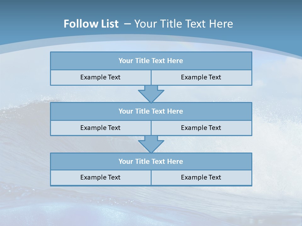 Bubbles Clouds Beauty PowerPoint Template