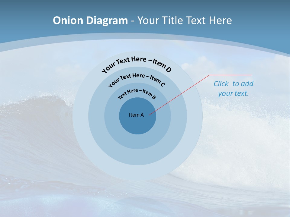 Bubbles Clouds Beauty PowerPoint Template