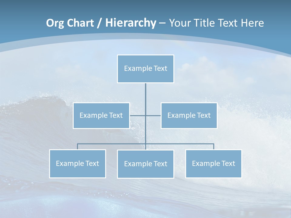 Bubbles Clouds Beauty PowerPoint Template