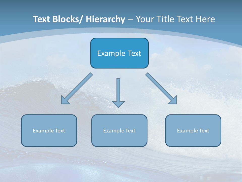 Bubbles Clouds Beauty PowerPoint Template