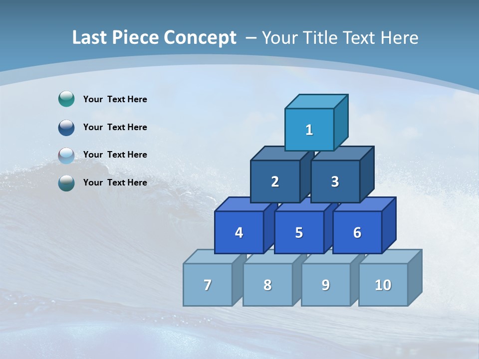 Bubbles Clouds Beauty PowerPoint Template