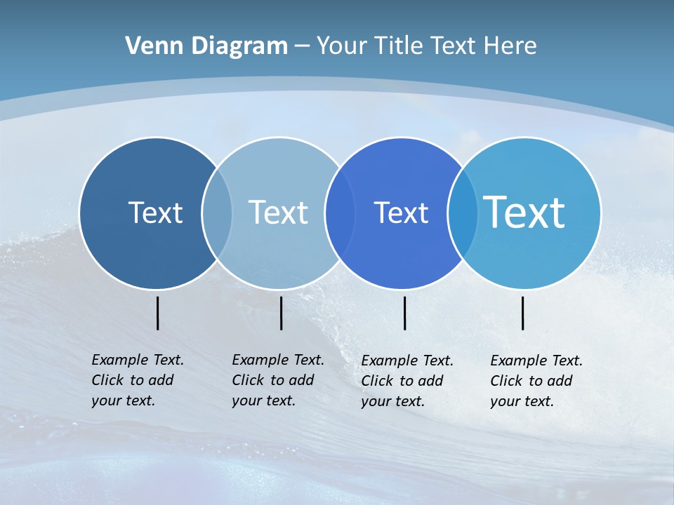 Bubbles Clouds Beauty PowerPoint Template