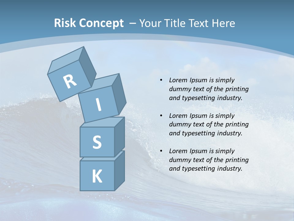 Bubbles Clouds Beauty PowerPoint Template