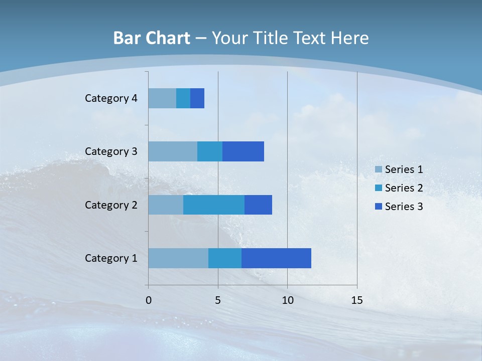 Bubbles Clouds Beauty PowerPoint Template