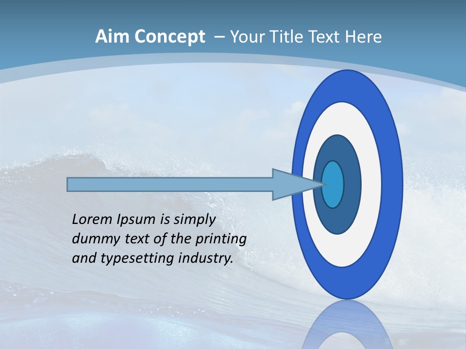 Bubbles Clouds Beauty PowerPoint Template