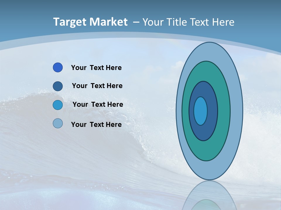 Bubbles Clouds Beauty PowerPoint Template