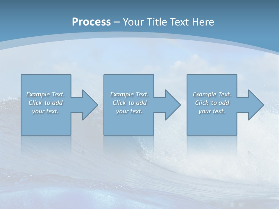 Bubbles Clouds Beauty PowerPoint Template