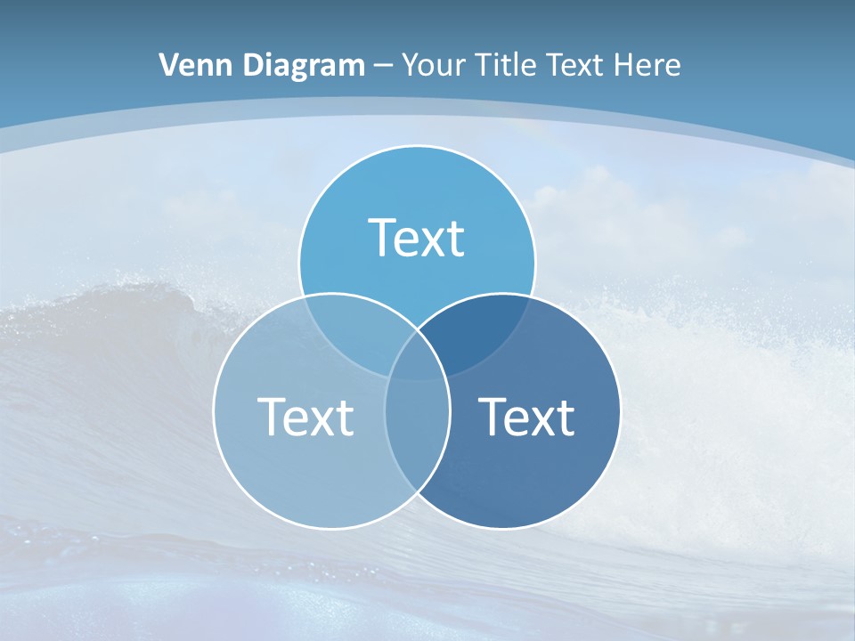 Bubbles Clouds Beauty PowerPoint Template