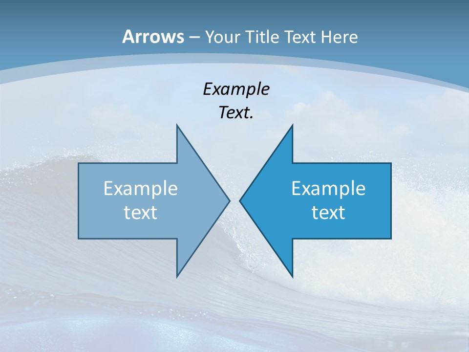 Bubbles Clouds Beauty PowerPoint Template