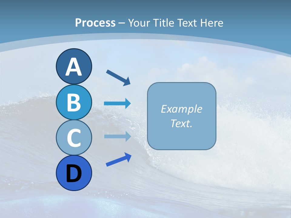 Bubbles Clouds Beauty PowerPoint Template