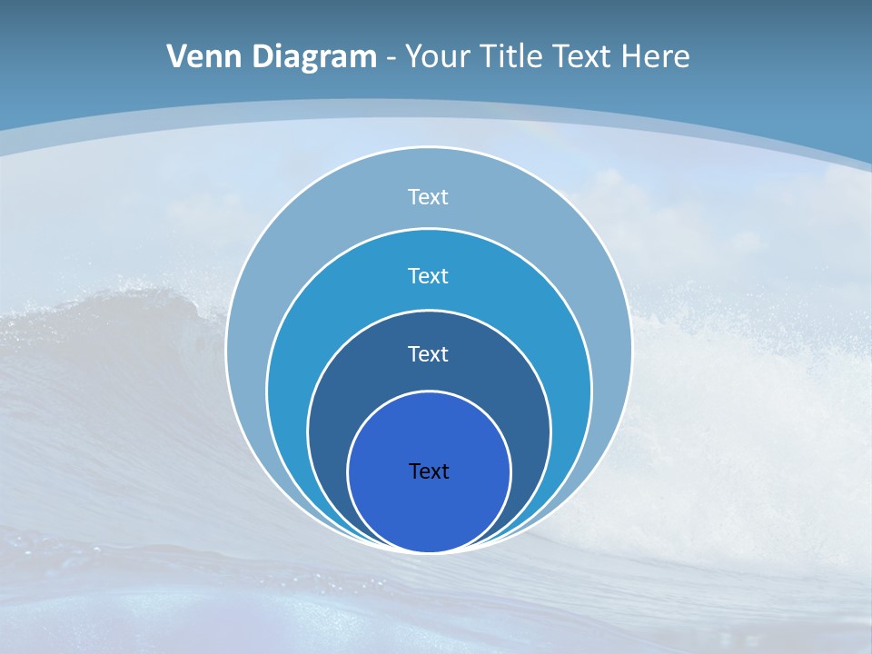 Bubbles Clouds Beauty PowerPoint Template