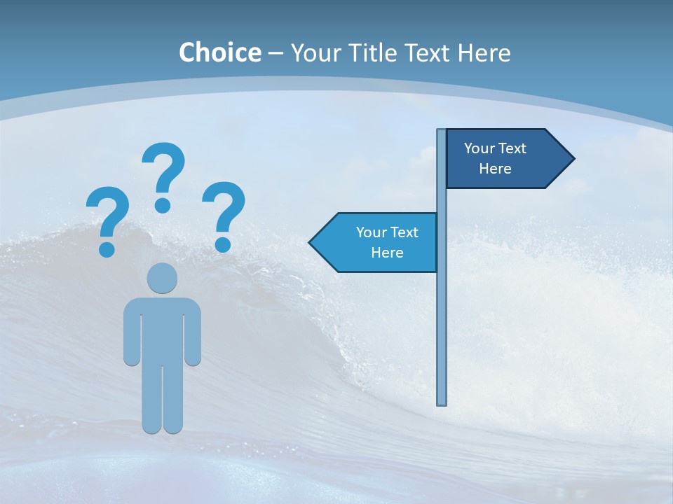 Bubbles Clouds Beauty PowerPoint Template