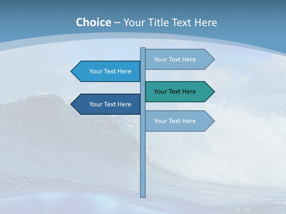 Bubbles Clouds Beauty PowerPoint Template