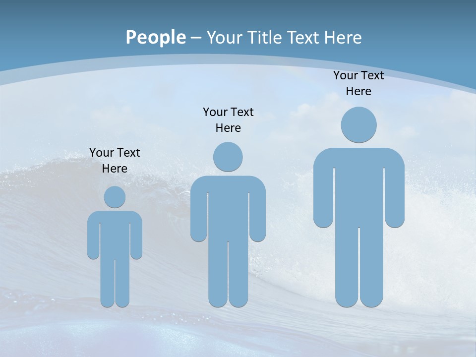 Bubbles Clouds Beauty PowerPoint Template