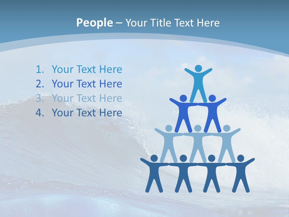 Bubbles Clouds Beauty PowerPoint Template