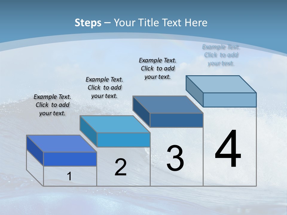 Bubbles Clouds Beauty PowerPoint Template