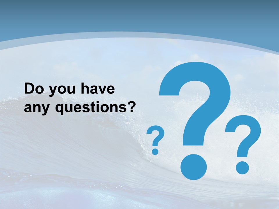 Bubbles Clouds Beauty PowerPoint Template